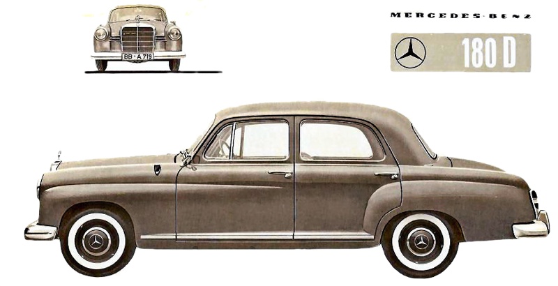 1959 Mercedes-Benz 180 D